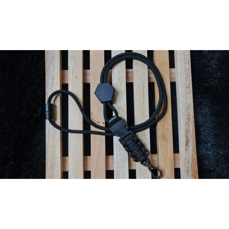

lanyard id custom hexagon