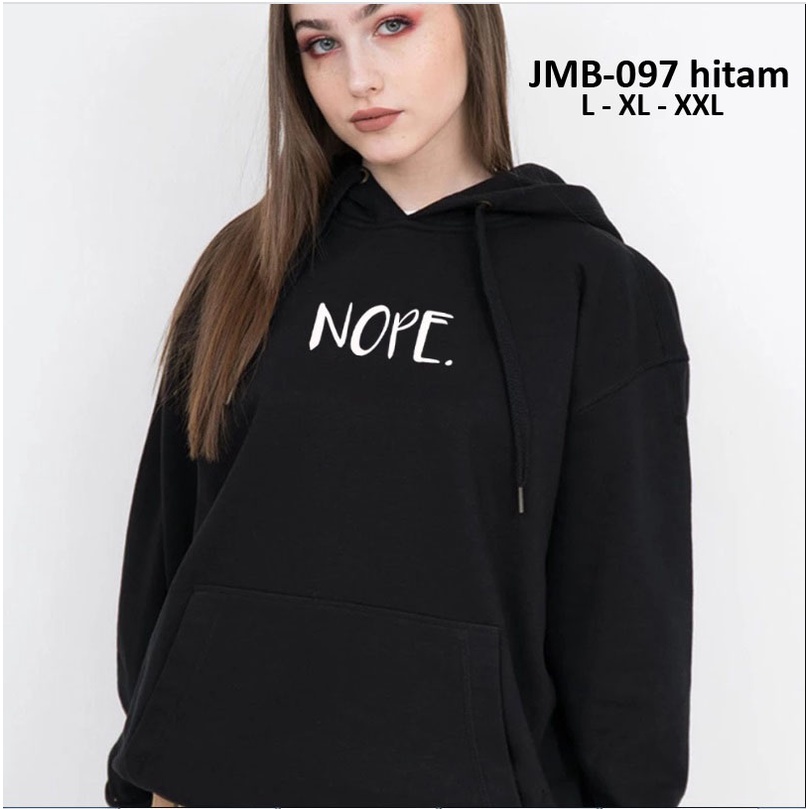 AA1 - Nope Hoodie Fleece Oversize