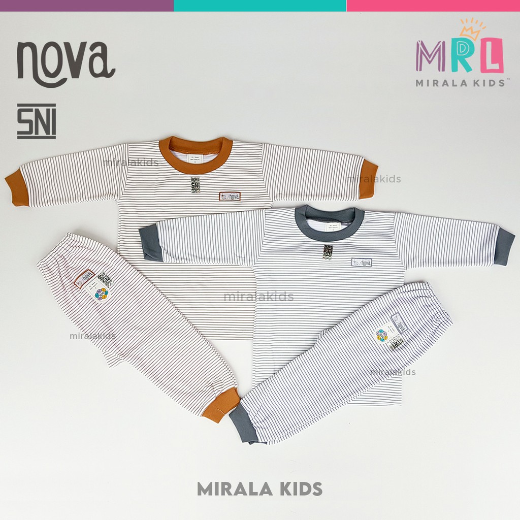 Nova Piyama Bayi SNI - Abu Khaki Series