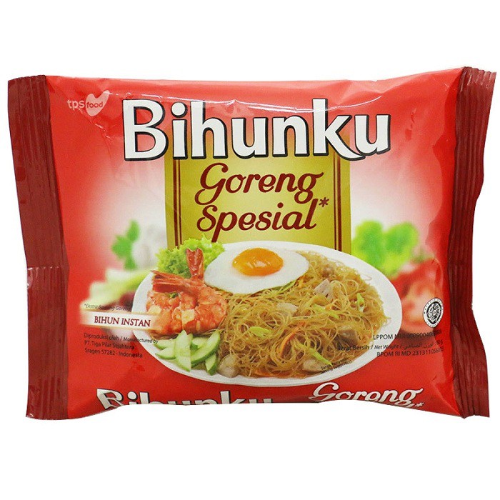 

BIHUNKU GORENG SPEC PEDAS 80GR