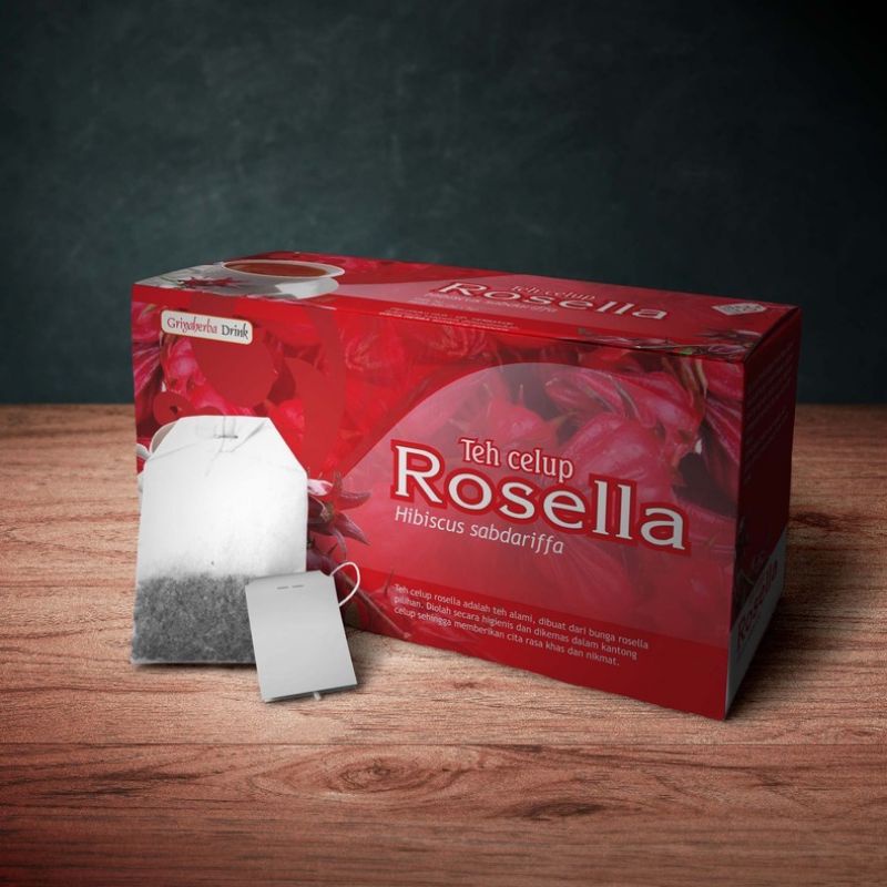 

Teh Rosella. Dosis tinggi vitamin C. Sangat ampuh untuk mengobati sariawan & Khasiat menjaga daya tahan tubuh. original produk isi 20 kantong