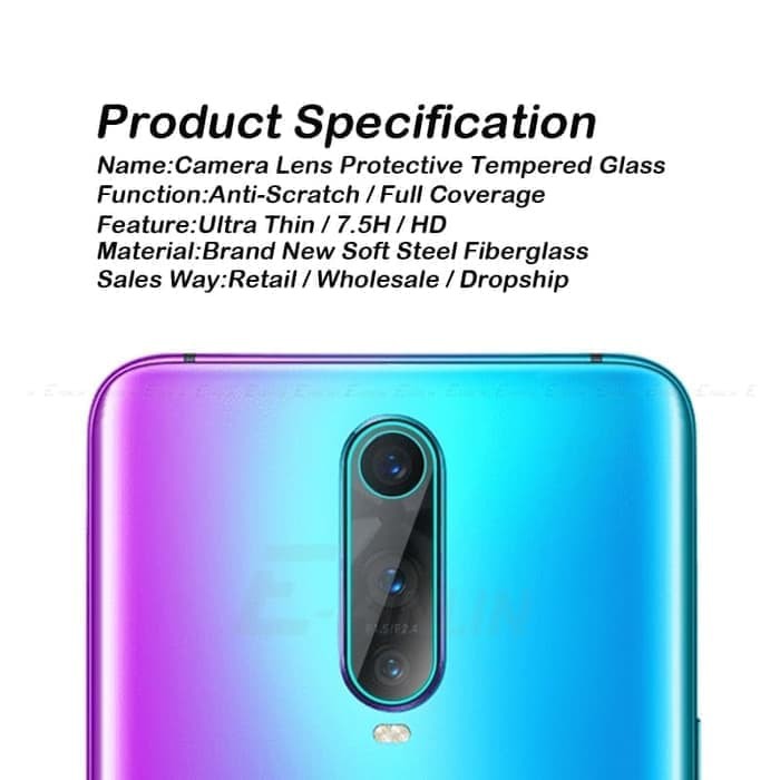 Oppo R17 Pro Tempered Glass Camera Anti Gores Kamera