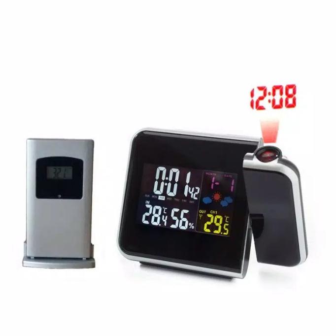 JAM LED PROYEKTOR ALARM DIGITAL