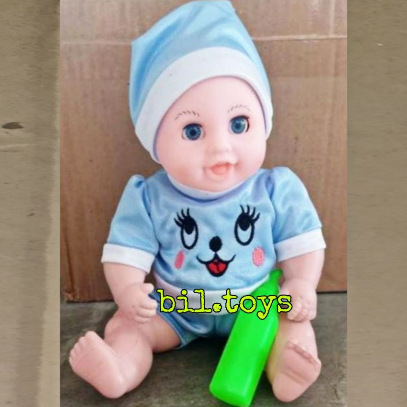 MAINAN BONEKA NANGIS B760 MY SWEET BABY SPEAK BO mainan bayi bersuara mama papa bisa berkedip mata