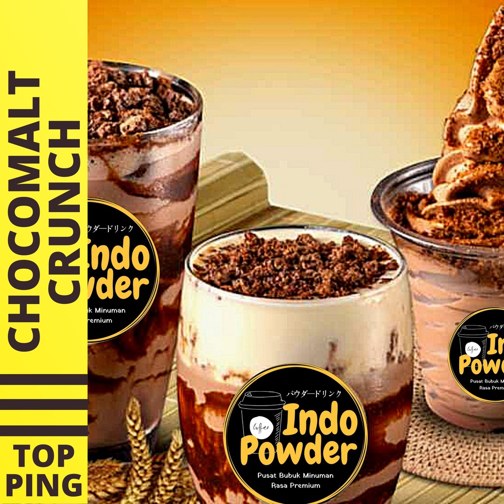 CHOCOMALT CRUNCH 500gr - Topping CHOCOMALT CRUNCH 500gr - CHOCO MALT CRUNCH - CHOCO OVALTINE CRUNCH