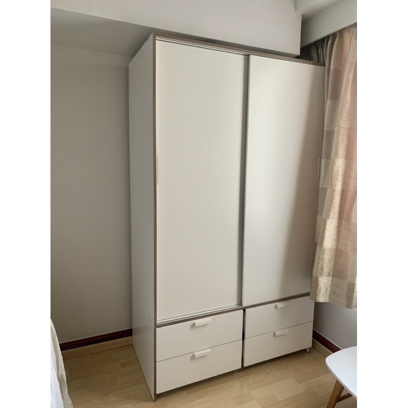 Lemari Pakaian IKEA Trysil Four Drawer Wardrobe