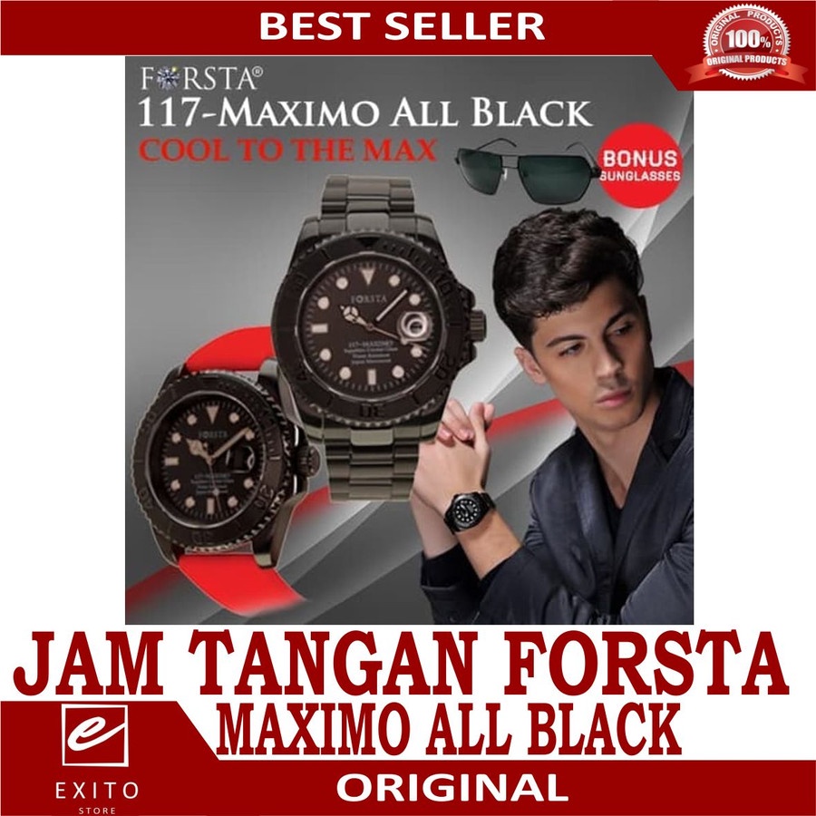 Jam Tangan Forsta 117 Maximo All Black