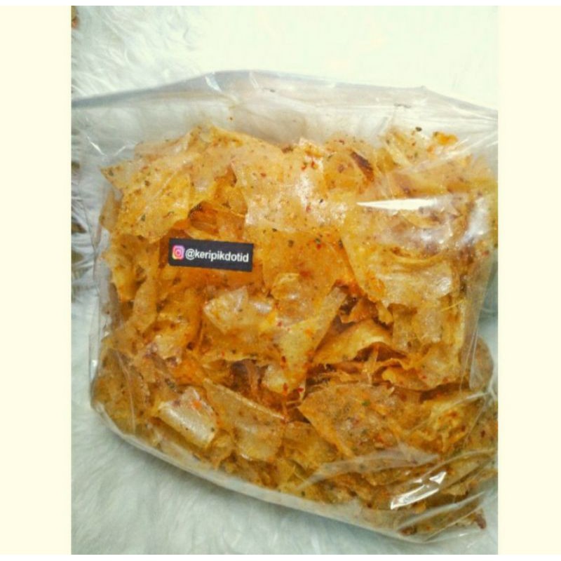 

keripik kaca / Kripca / Beledag 1kg kiloan pedas daun jeruk