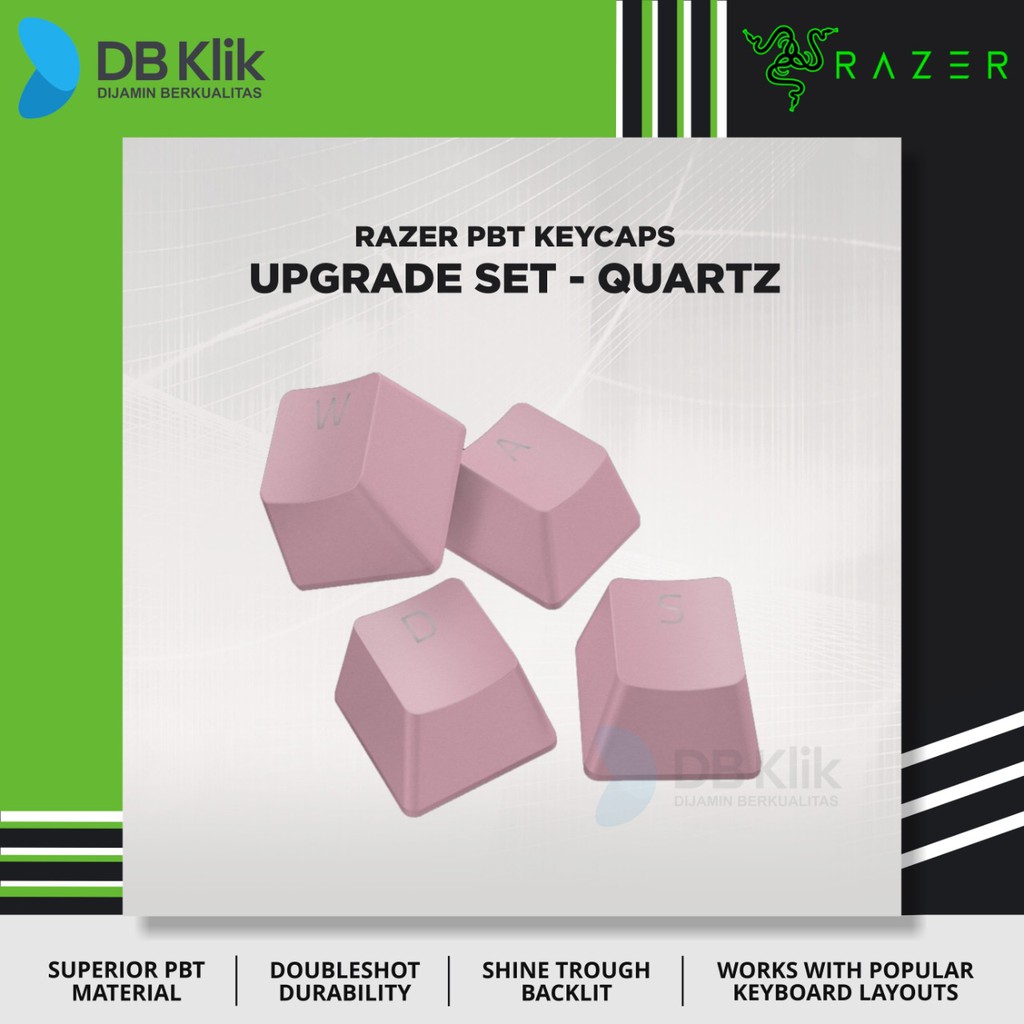 Keycap Keyboard Gaming RAZER PBT Upgrade Set for Mechanical &amp; Optical