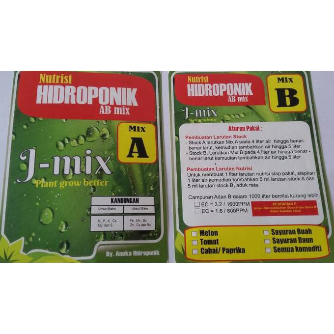 Nutrisi Ab Mix Khusus Cabe 2.3 Kg Pekatan 5 Liter Ec 2.2 Anehid90