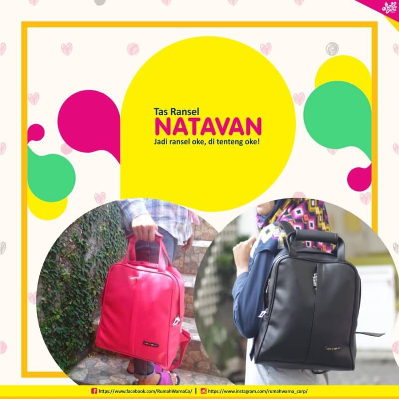 Tas Ransel Natavan Rumah Warna
