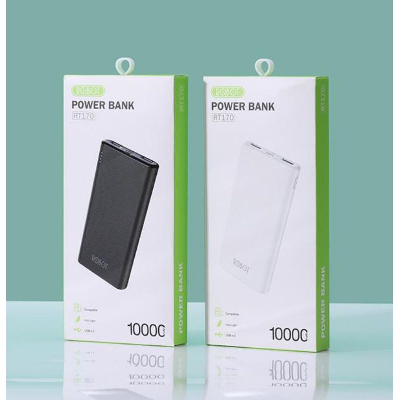 powerbank robot RT170 10.000mAh/powerbank robot/powerbank 10.000mah/powerbank murah