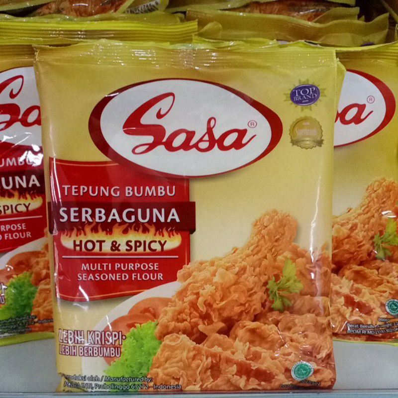 

Sasa Tepung Bumbu Serbaguna Hot Spicy 225 g