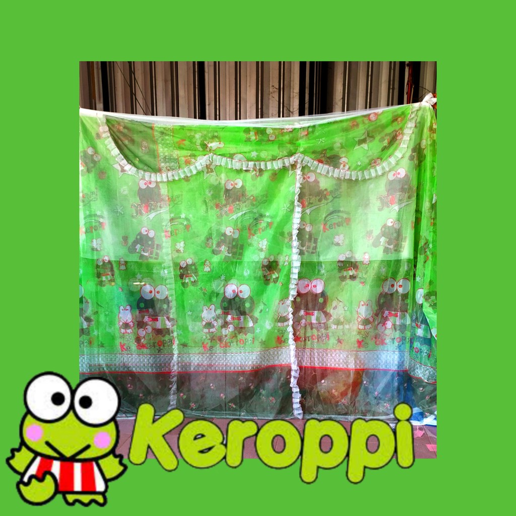 KELAMBU MOTIF KEROPI (RUMBAI) 180x200