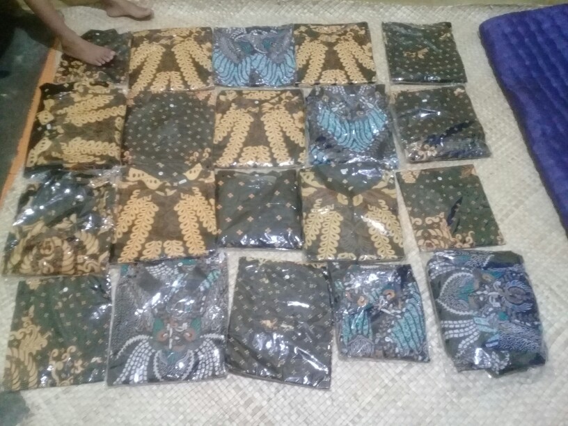 Batik Couple Keluarga Sania Ruffle Ori Ndoro Jowi Dnt Motif Madu Termurah Di Shopee