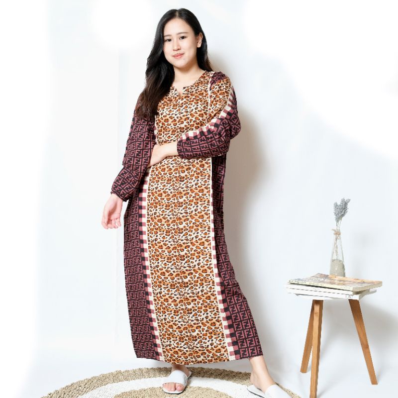 Daster habel busui lengan panjang gamis merk Verell-17