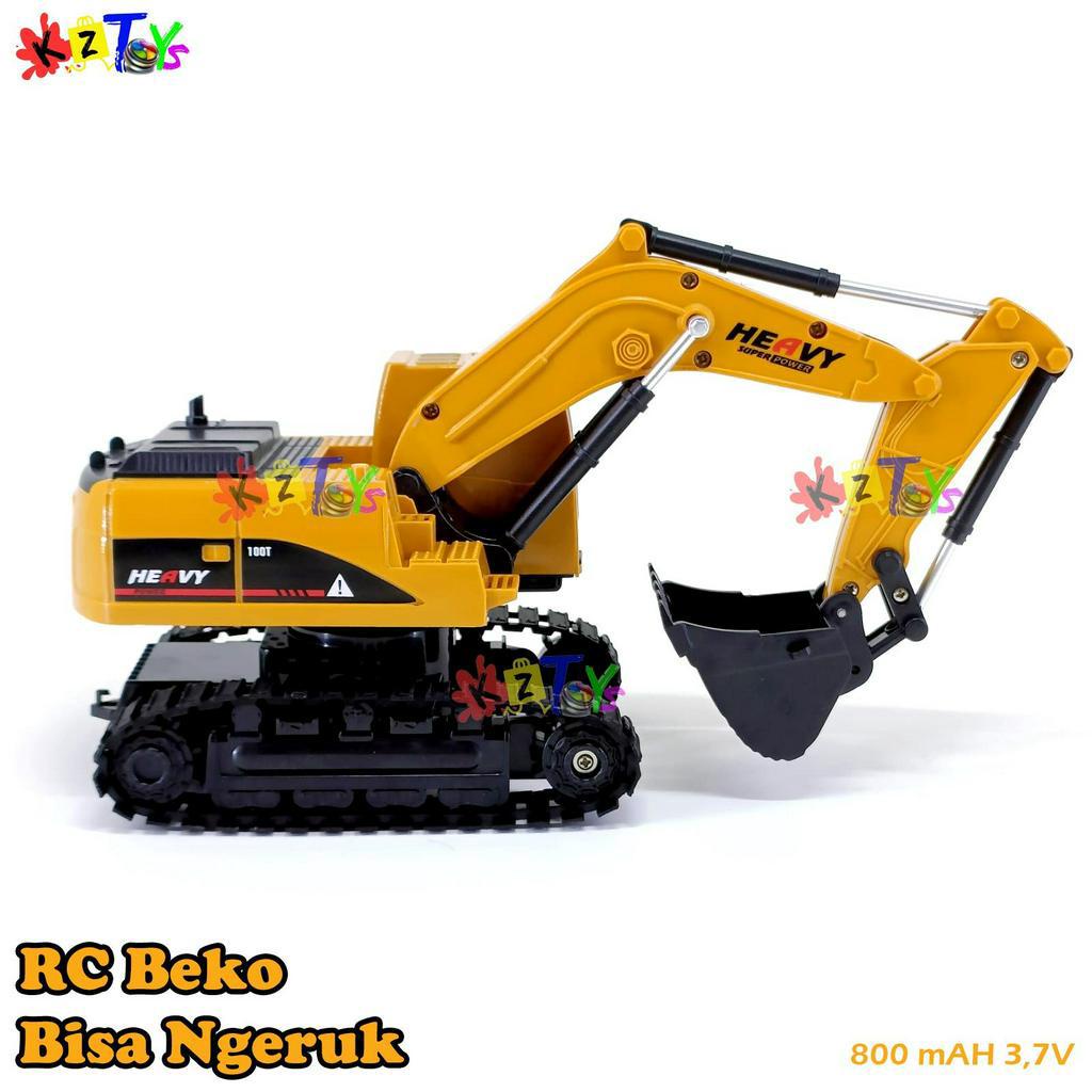 RC TRUCK BEKO MODEL EXCAVATOR 2.4 Ghz +  EXCAVATOR CRANE MOBIL BEKO REMOTE CONTROL RADAR