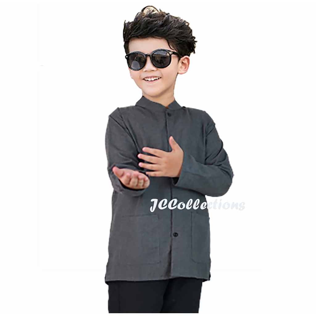 Kemeja Koko Anak Remaja Muslim Yusuf Kids / Baju Muslim Teens Robbin - JCCollections