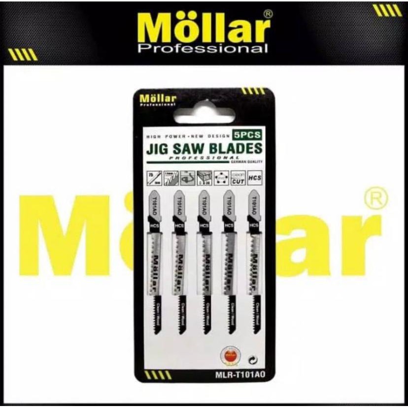 Mata Graji Jig Saw MOLLAR T101A0 1Biji JigSaw Blades MLR-T101A0