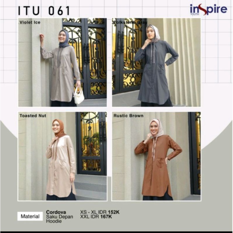 NIBRAS// TUNIK INSPIRE ITU 061/TUNIK INSPIRE TERBARU