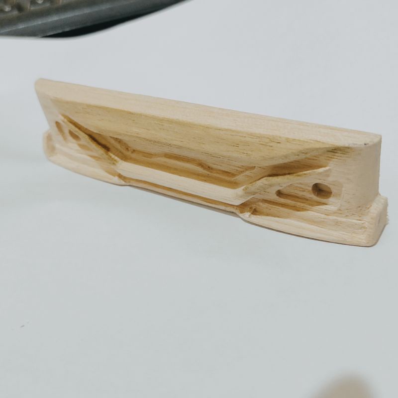 Bemper M18 Miniatur Truk skala 1:14 Bahan Kayu