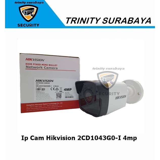 Ip Cam Outdoor Hikvision DS-2CD1043G0E-I4mp