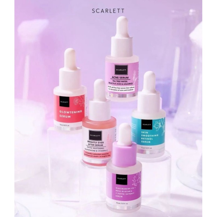 ❤️ Cloudy ❤️ SCARLETT WHITENING GLOWTENING | SERUM ACNE | BRIGHTLY EVER | SCARLETT WHITENING by Felycia