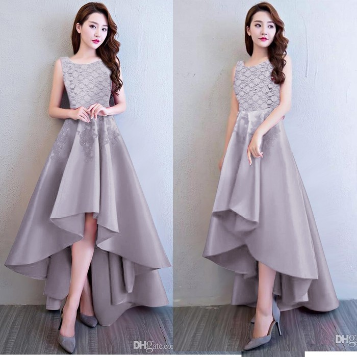 Gaun / dress wanita / cewe  NATALI SILVER untuk pesta kerja hadiah kado