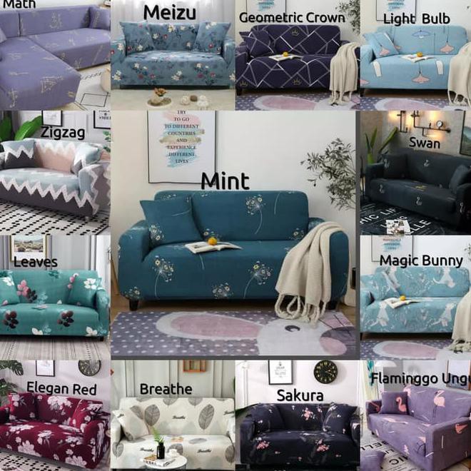 Cover Sofa 2 Seater Import Sarung Sofa Seater Stretch Kain Sofa Seater