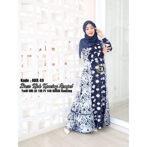 gamis elzhaf KKR 49 twill original