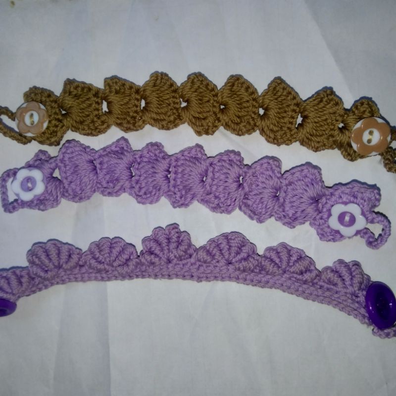 konektor rajut / konektor masker rajut