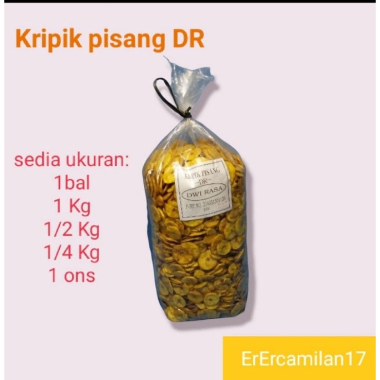 Kripik Pisang Manis