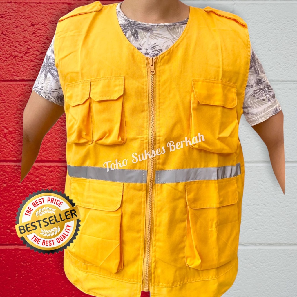 HOT SALE VEST JACKET - VEST ROMPI - ROMPI CAESAR - ROMPI LAPANGAN- ROMPI SAFETY