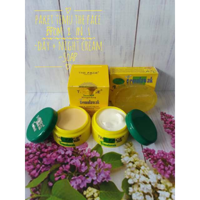 Paket temulawak the Face BPOM / cream temulawak BPOM original / kosmetik surabaya