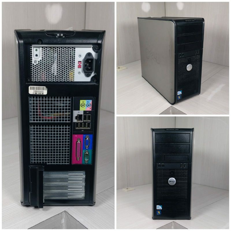 Pc Dell Optiplex 380 Tower  Dual Core E5800 Ram 2GB DDR3 HDR160 GB Bergaransi