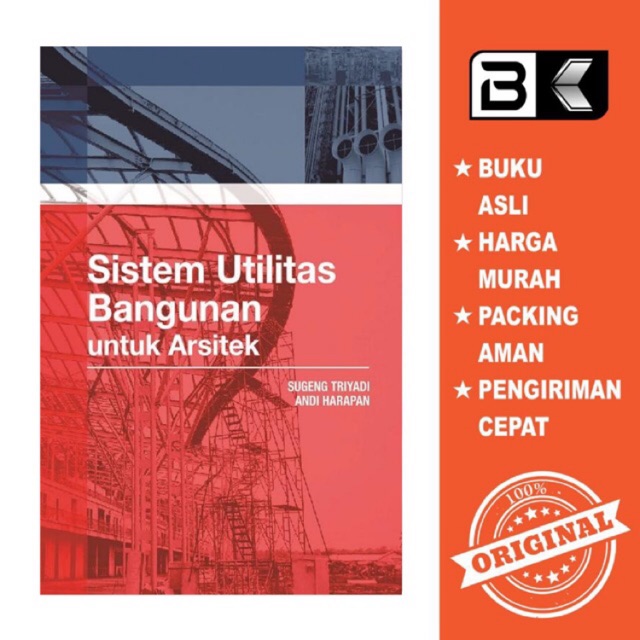 Buku Sistem Utilitas Bangunan Untuk Arsitek Shopee Indonesia