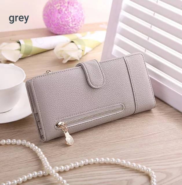 Promo Dompet Panjang Wanita Elegan Lucu Murah