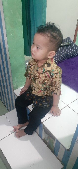 Baju Batih Anak Cowok Umur 2-3 Tahun, Hem Batik Anak Cowok