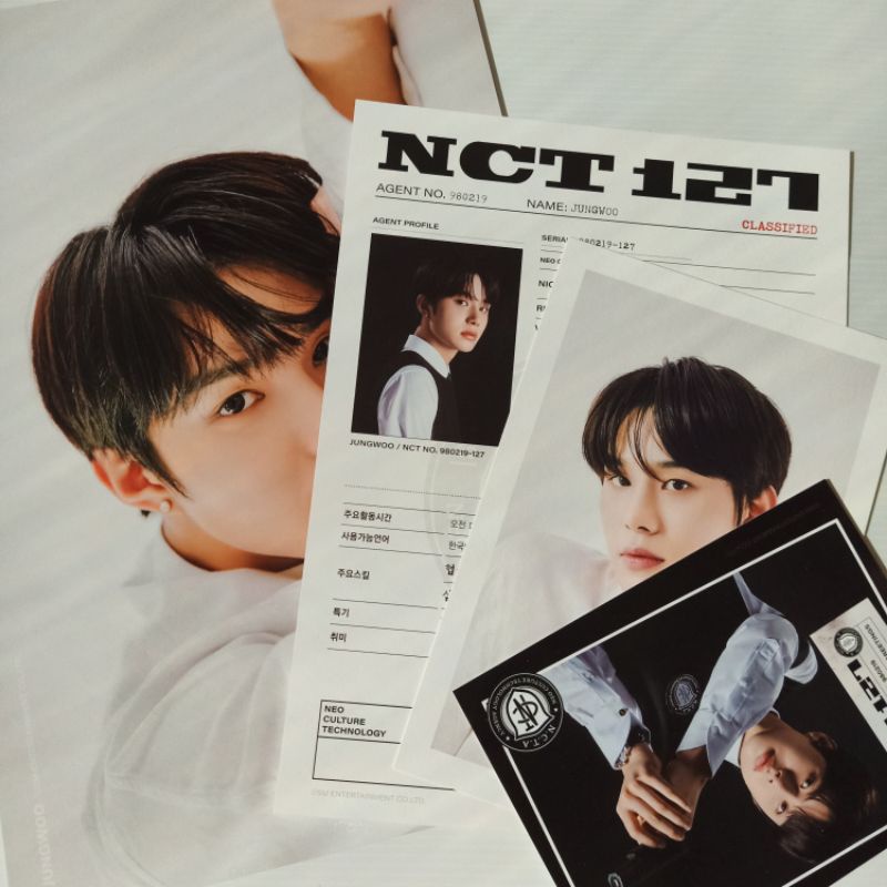 NCT jungwoo season greeting set