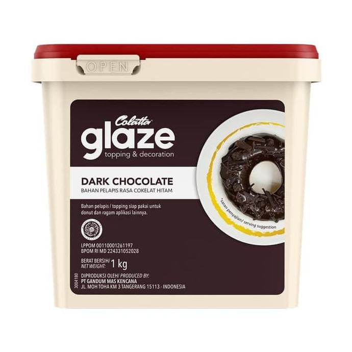 

COLATTA DIP GLAZE DARK CHOCO / CHOCOLATE 1 KG