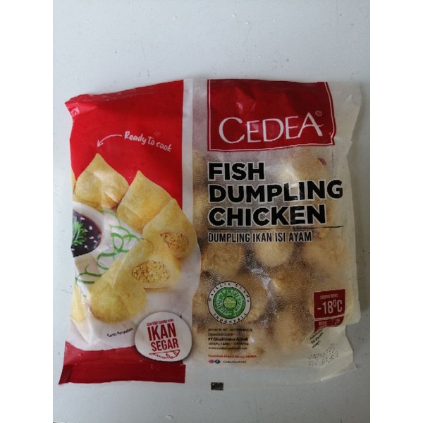 

cedea dumpling chicken 500gram