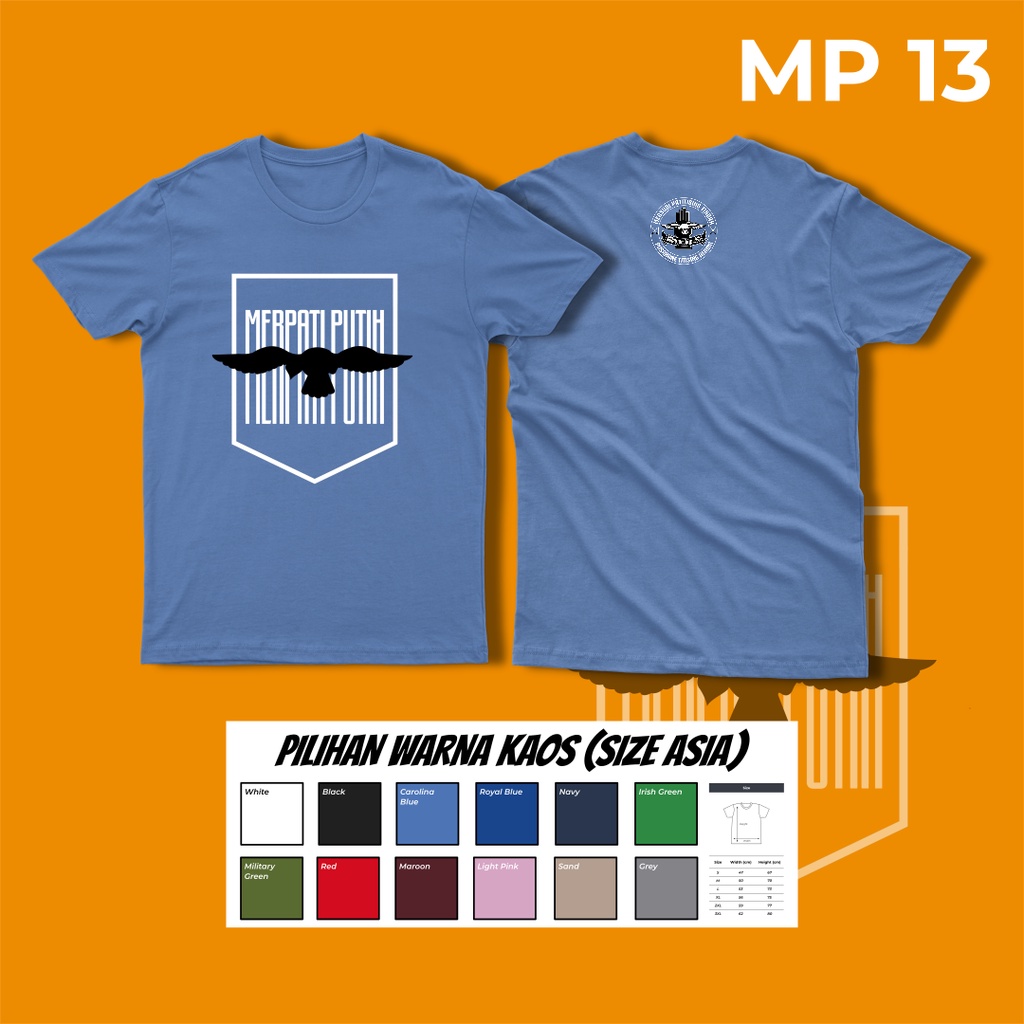 Kaos Pencak Silat Kaos Merpati Putih MP13