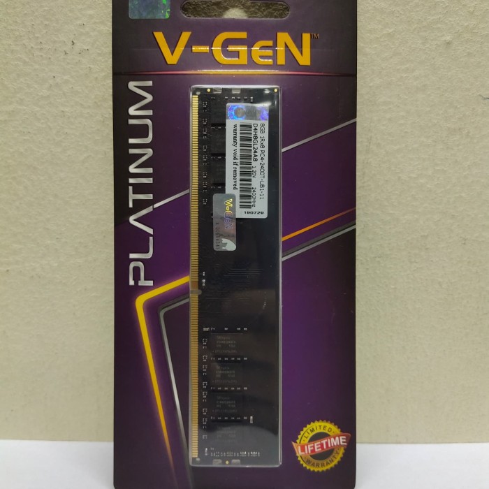 MEMORI V-GEN PLATINUM DDR4 8GB LONG DIMM