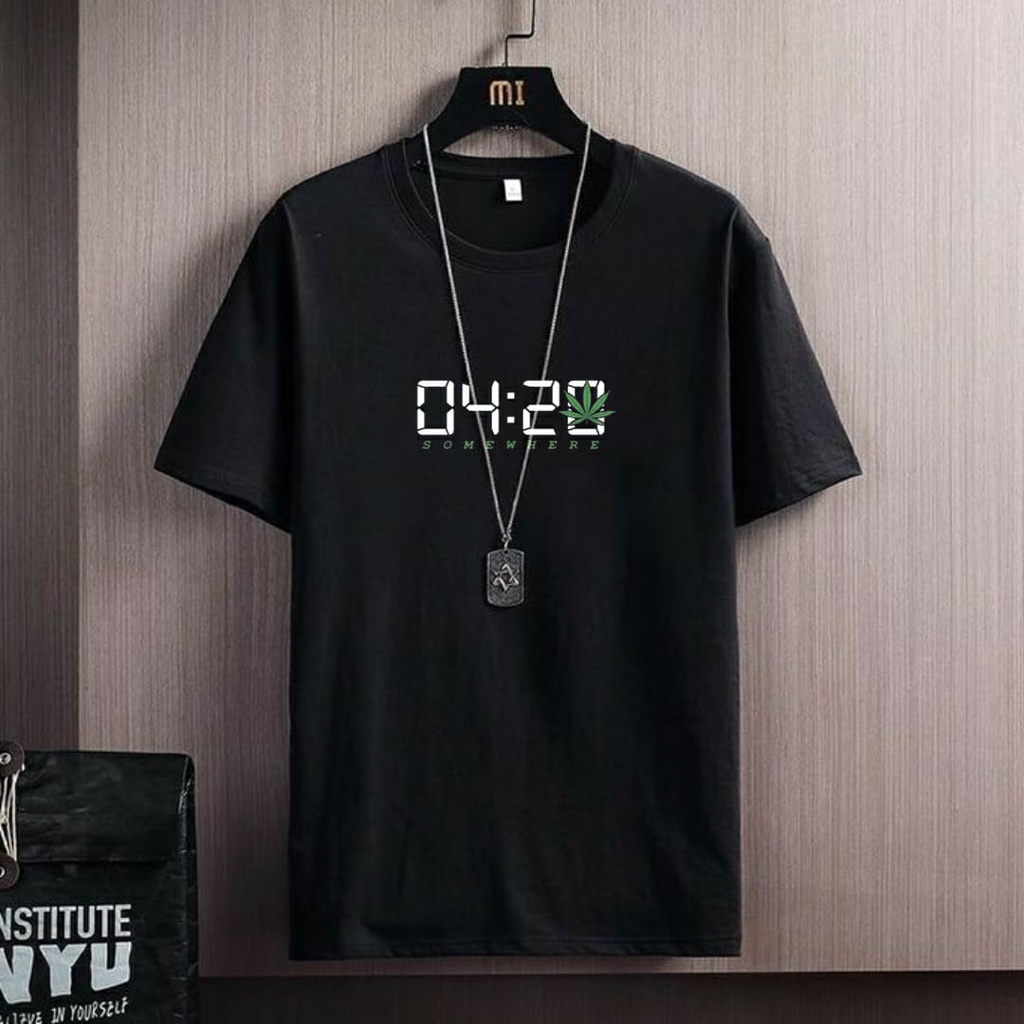 KACIO.CO FASHION 420 jam KAOS DISTRO PRIA LENGAN PENDEK COTTON  COMBAT 30 S ATASAN PRIA DAN WANIITA 