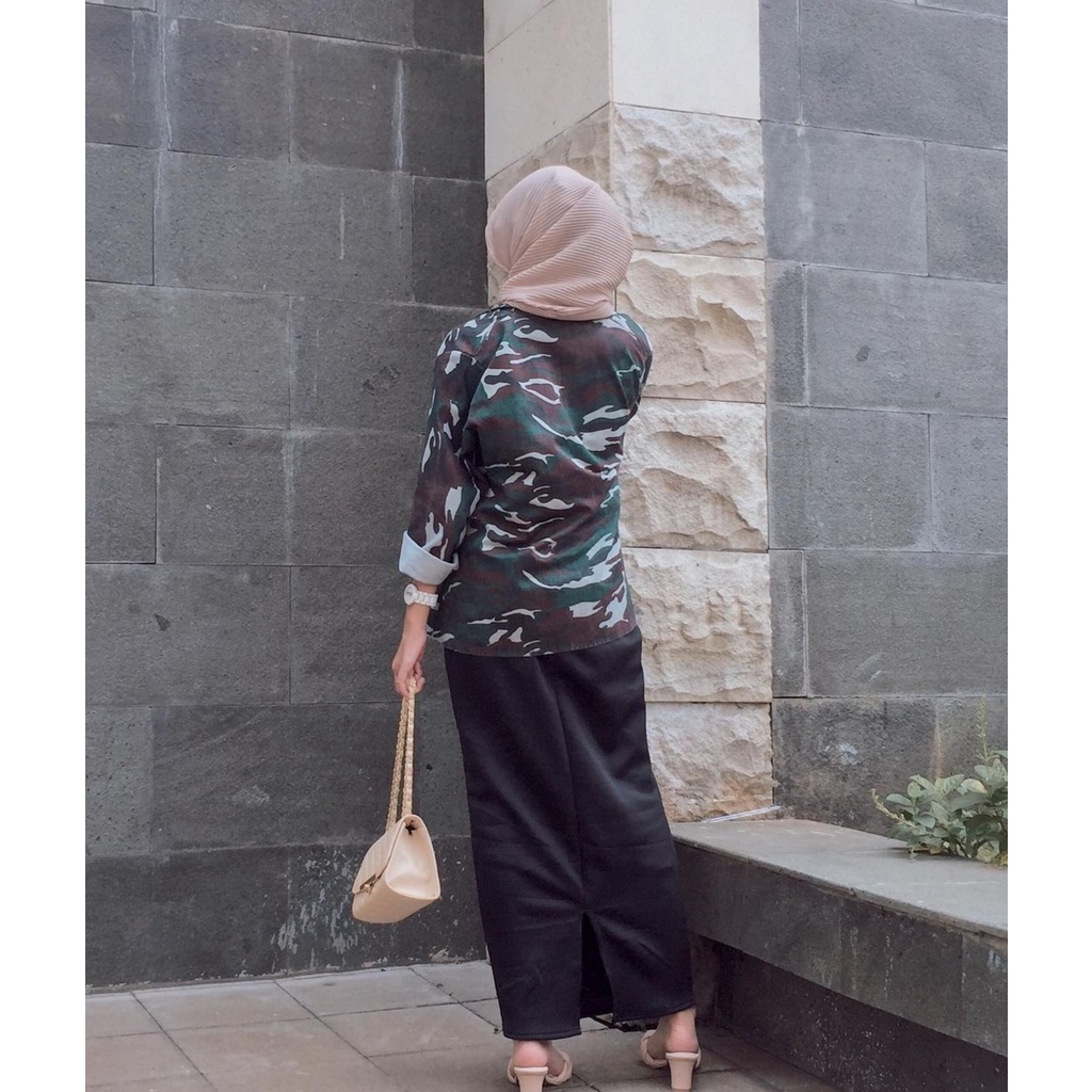 Rok Span Panjang Scuba Premium | Rok Span | Rok Pencil Skirt | Rok Kerja Span Scuba