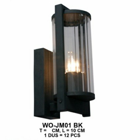 Lampu Dinding/Outdoor Wall Lamp Classic Lumina WO-JM01 BK