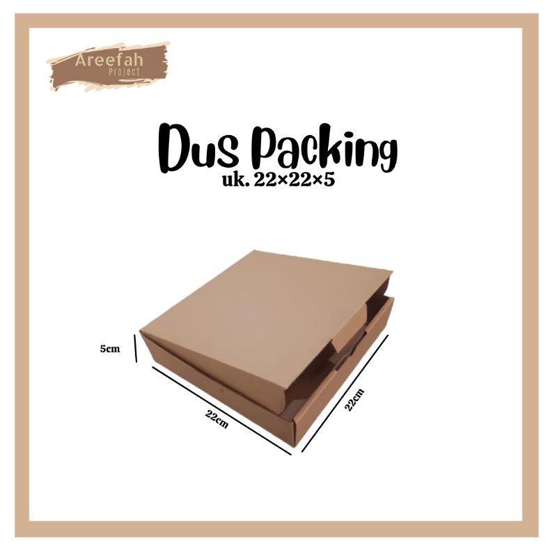 

KARDUS KARTON / KARDUS BOX / KARDUS PACKING DIE CUT UKURAN 22x22x5 cm