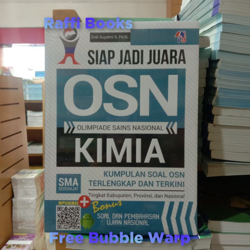 Buku OSN - Siap Jadi Juara OSN Matematika, Ekonomi, Fisika, Biologi, Kimia SMA Sederajat-Kimia