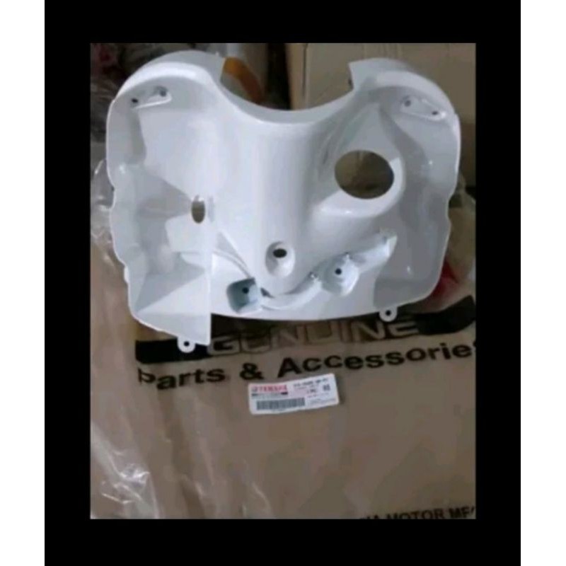 COVER KONTAK BAGIAN ATAS FINO FI 115 125 PUTIH ORIGINAL YAMAHA