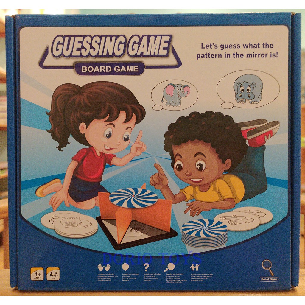 Jual Mainan Edukasi Guessing Game Board Game Indonesia Shopee Indonesia